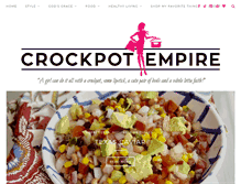Tablet Screenshot of crockpotempire.com